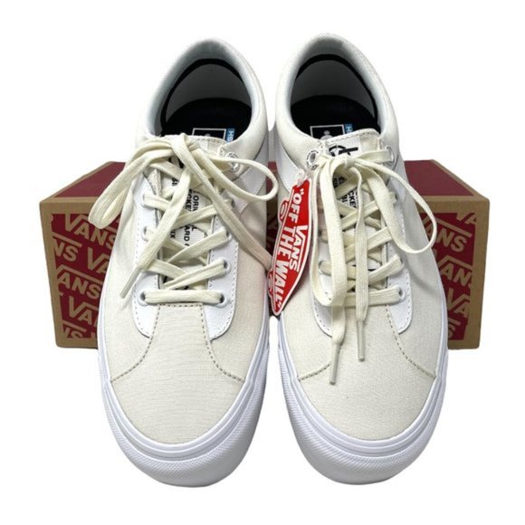 💖MEGA SALE💖Vans Bold Ni Women Marshmallow White Skateboarding   VN0A3WLPWP3 - Picture 9 of 11